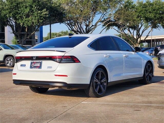 used 2023 Honda Accord Hybrid car, priced at $25,991