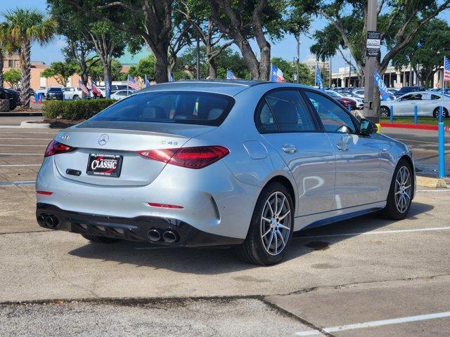 used 2024 Mercedes-Benz AMG C 43 car, priced at $57,444