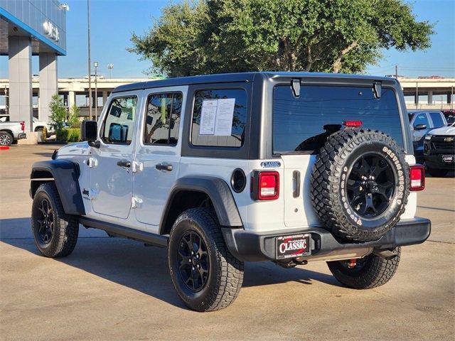 used 2020 Jeep Wrangler Unlimited car, priced at $28,992