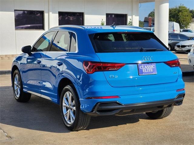 used 2022 Audi Q3 car, priced at $26,996