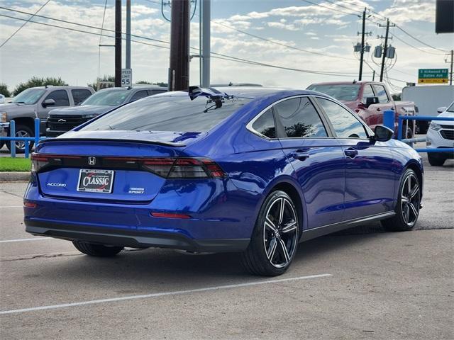 used 2024 Honda Accord Hybrid car, priced at $27,492