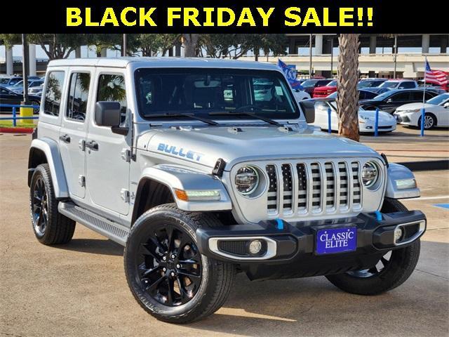 used 2022 Jeep Wrangler Unlimited 4xe car, priced at $34,444