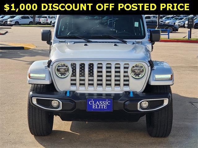 used 2022 Jeep Wrangler Unlimited 4xe car, priced at $34,444