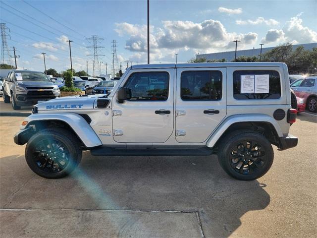 used 2022 Jeep Wrangler Unlimited 4xe car, priced at $34,444