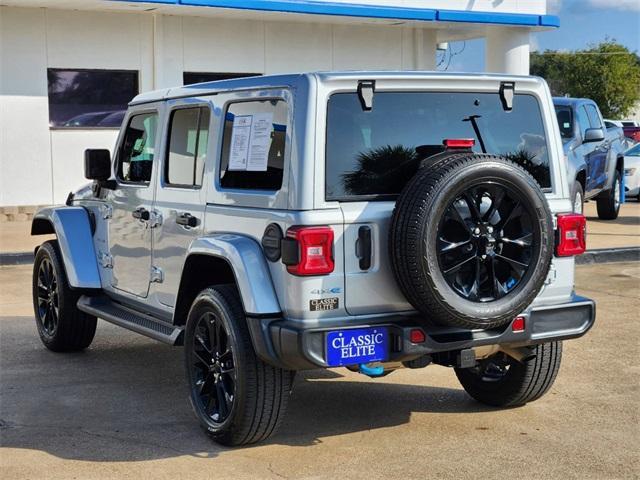 used 2022 Jeep Wrangler Unlimited 4xe car, priced at $34,444