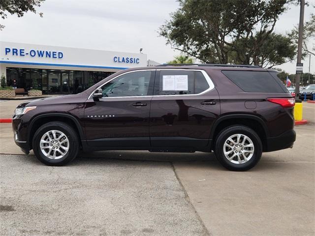 used 2021 Chevrolet Traverse car, priced at $24,982