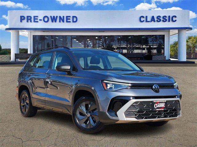 used 2025 Volkswagen Taos car, priced at $23,492