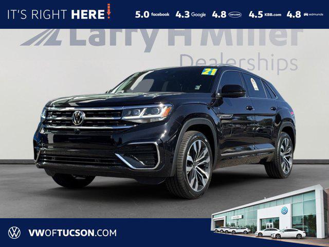 used 2021 Volkswagen Atlas Cross Sport car, priced at $31,887