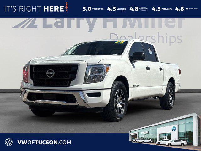 used 2023 Nissan Titan car, priced at $29,731