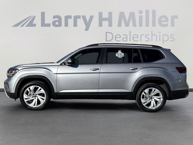 used 2021 Volkswagen Atlas car, priced at $25,692