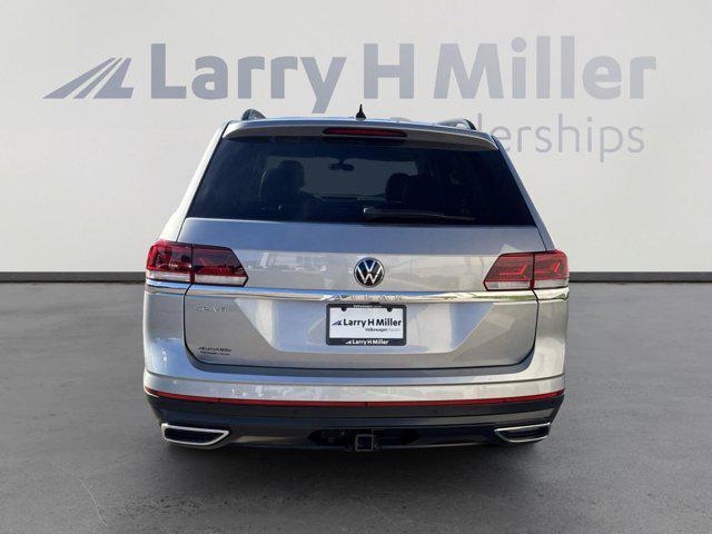 used 2021 Volkswagen Atlas car, priced at $25,692