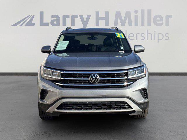 used 2021 Volkswagen Atlas car, priced at $25,692