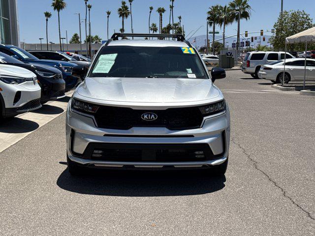 used 2021 Kia Sorento car, priced at $27,000
