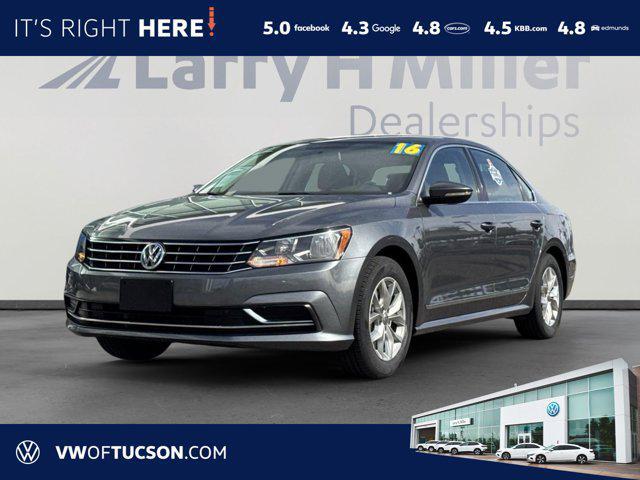 used 2016 Volkswagen Passat car, priced at $10,002