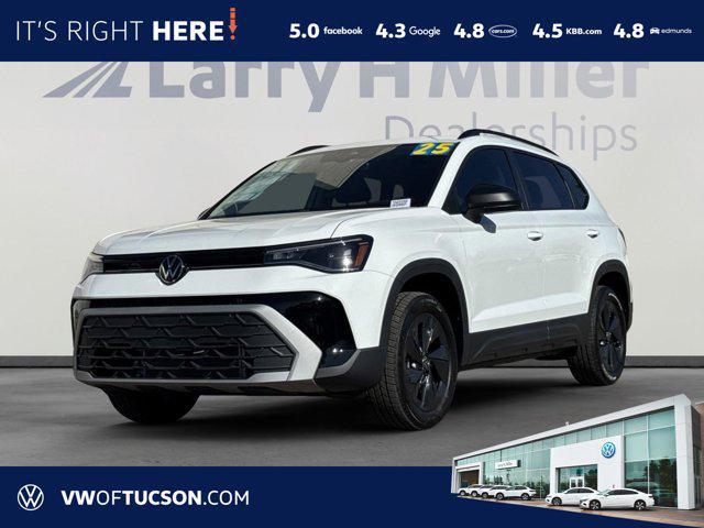 new 2025 Volkswagen Taos car, priced at $27,414