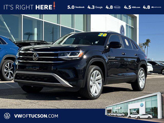 used 2020 Volkswagen Atlas Cross Sport car, priced at $23,453