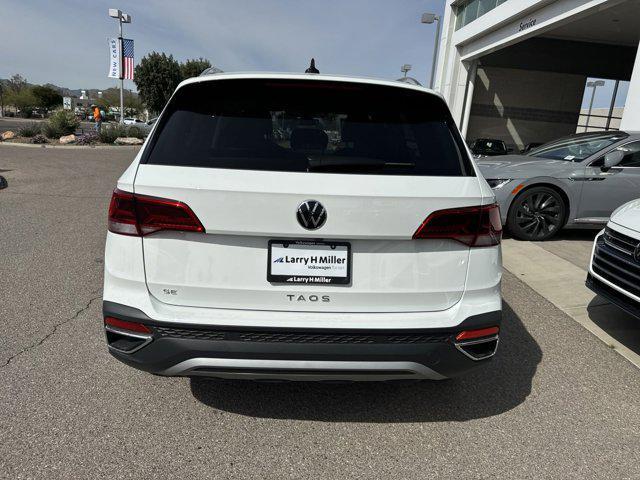 new 2024 Volkswagen Taos car, priced at $30,424