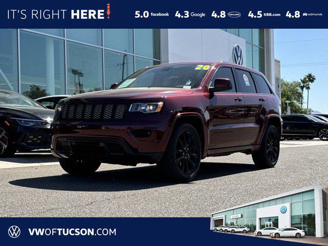 used 2020 Jeep Grand Cherokee car, priced at $21,359