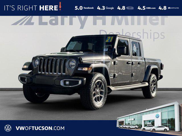 used 2021 Jeep Gladiator car, priced at $35,835