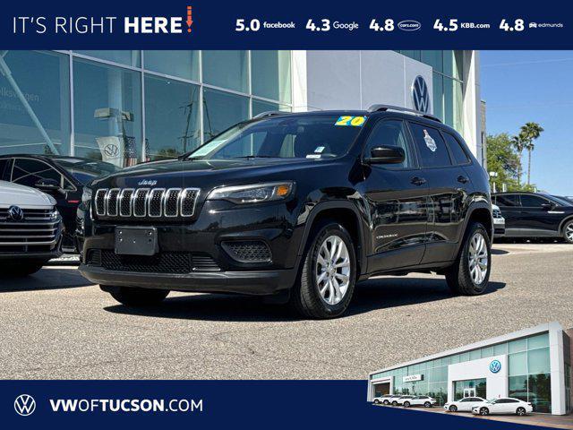 used 2020 Jeep Cherokee car, priced at $18,499