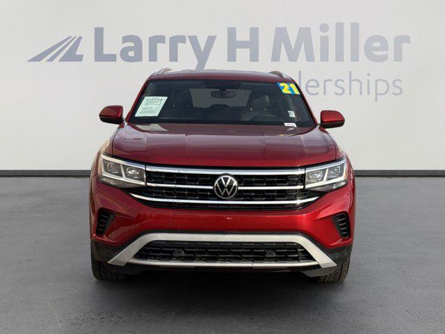 used 2021 Volkswagen Atlas Cross Sport car, priced at $24,436