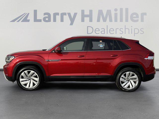 used 2021 Volkswagen Atlas Cross Sport car, priced at $24,436