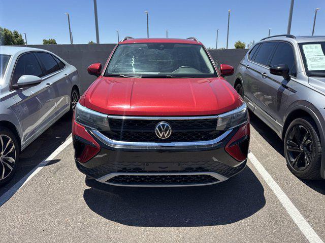 used 2023 Volkswagen Taos car, priced at $21,800