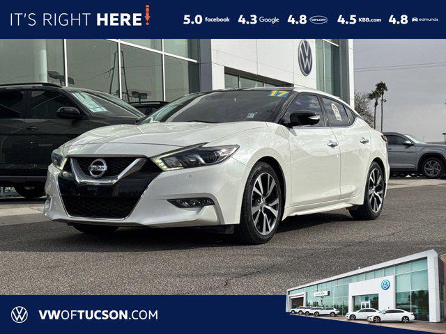 used 2017 Nissan Maxima car, priced at $17,791