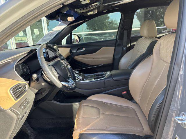 used 2021 Hyundai Santa Fe car, priced at $20,200