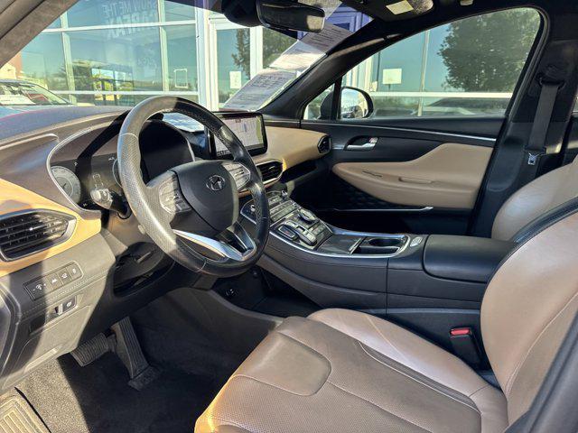 used 2021 Hyundai Santa Fe car, priced at $20,200