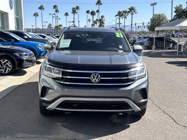 used 2021 Volkswagen Atlas car, priced at $21,169