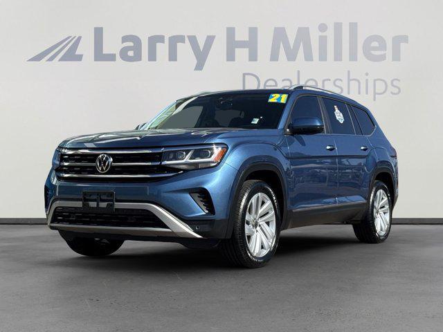 used 2021 Volkswagen Atlas car, priced at $22,568