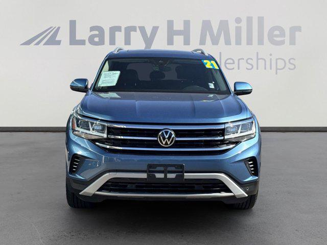 used 2021 Volkswagen Atlas car, priced at $22,968