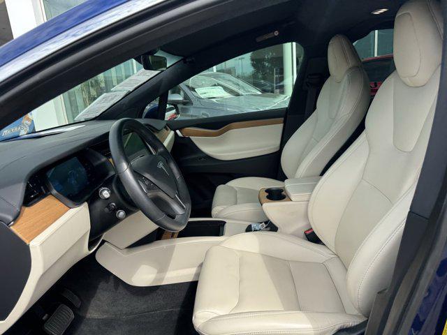 used 2021 Tesla Model X car, priced at $39,700