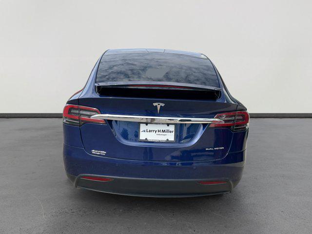 used 2021 Tesla Model X car, priced at $39,700