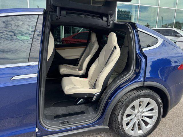 used 2021 Tesla Model X car, priced at $39,700