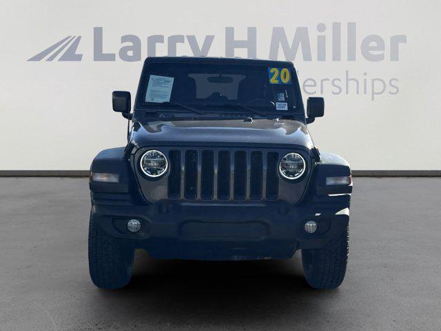 used 2020 Jeep Wrangler Unlimited car, priced at $30,699