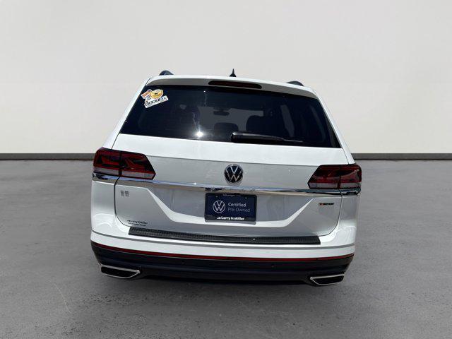 used 2022 Volkswagen Atlas car, priced at $30,000