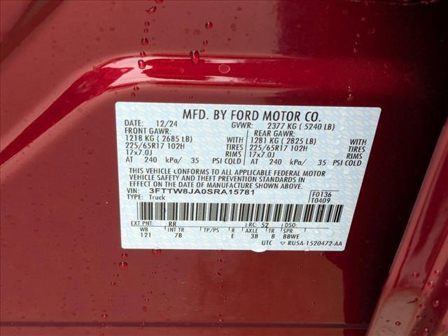 new 2025 Ford Maverick car, priced at $36,355