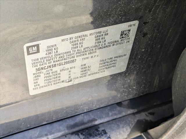 used 2016 Chevrolet Trax car, priced at $9,495