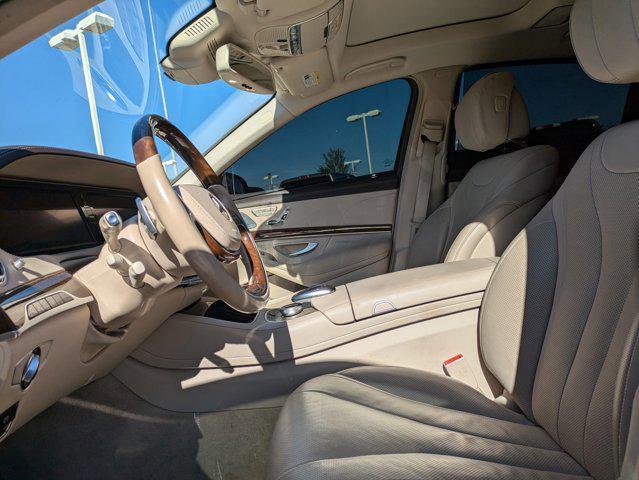 used 2015 Mercedes-Benz S-Class car, priced at $29,995