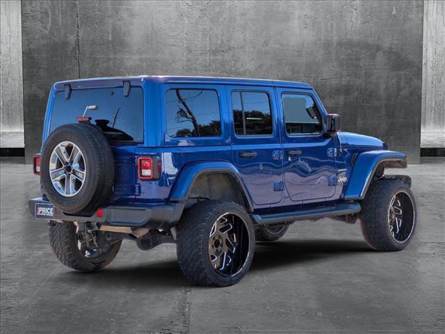 used 2020 Jeep Wrangler Unlimited car, priced at $28,998