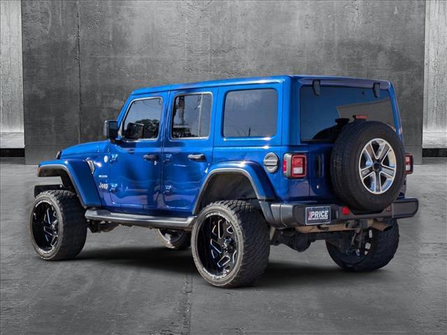 used 2020 Jeep Wrangler Unlimited car, priced at $28,998