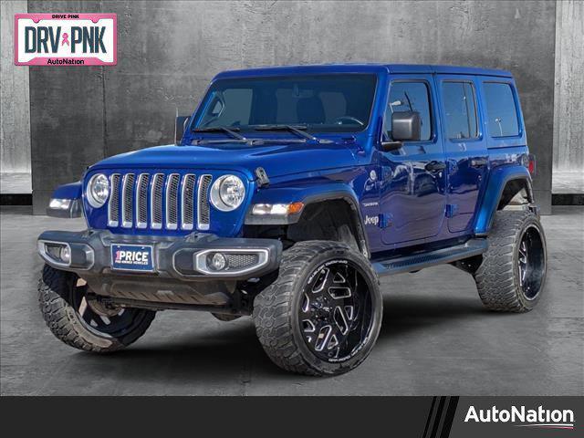 used 2020 Jeep Wrangler Unlimited car, priced at $28,998