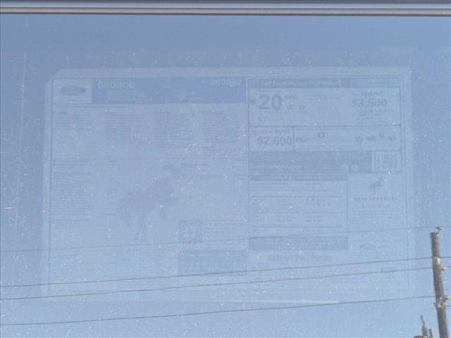 new 2025 Ford Bronco car, priced at $46,194