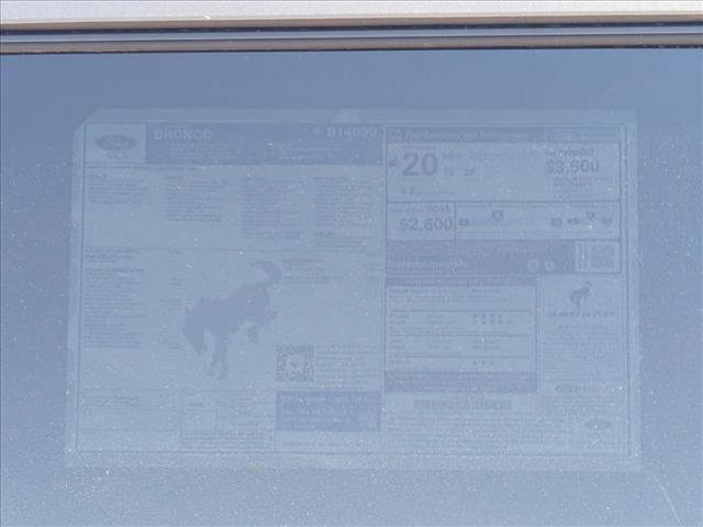 new 2025 Ford Bronco car, priced at $46,750