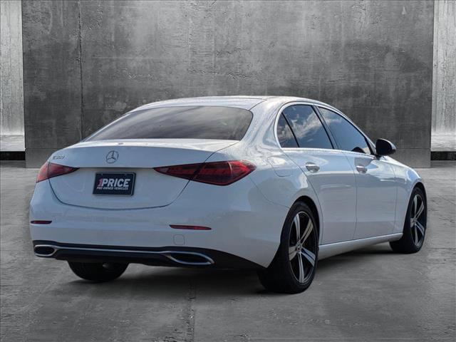 used 2022 Mercedes-Benz C-Class car, priced at $30,998