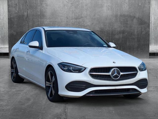 used 2022 Mercedes-Benz C-Class car, priced at $30,998