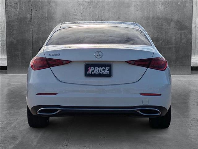 used 2022 Mercedes-Benz C-Class car, priced at $30,998