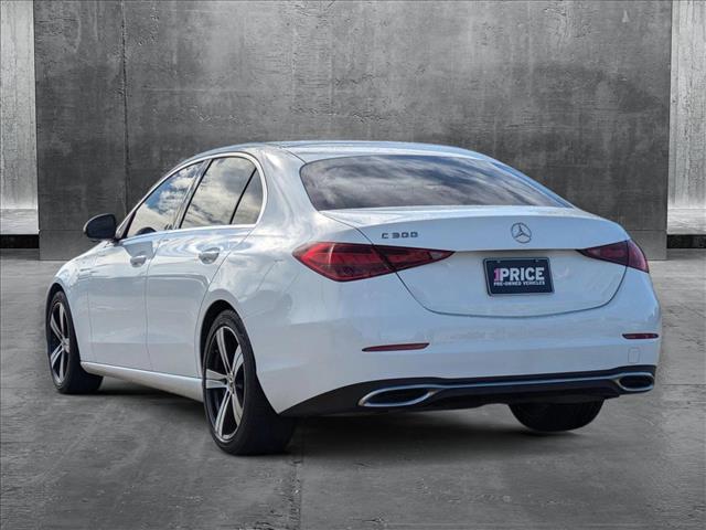 used 2022 Mercedes-Benz C-Class car, priced at $30,998